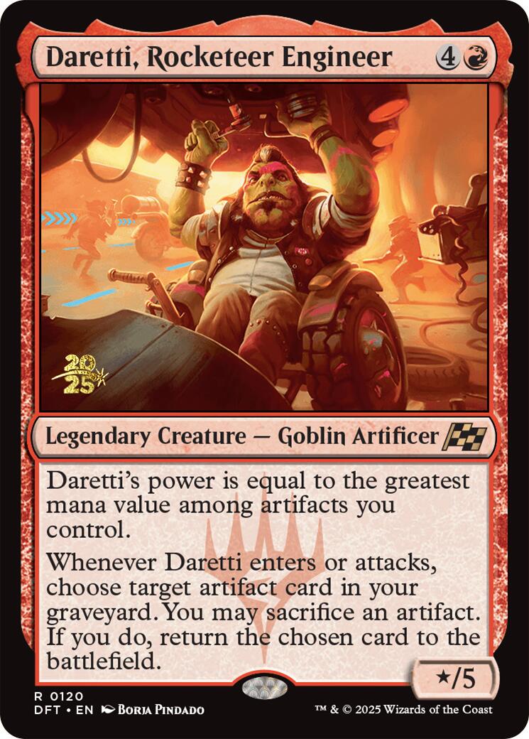 Daretti, Rocketeer Engineer (120) [Prerelease Cards]
