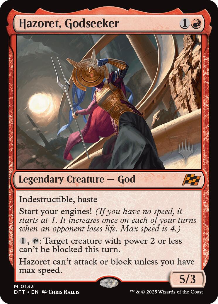 Hazoret, Godseeker (133) [Promo Pack: Aetherdrift]