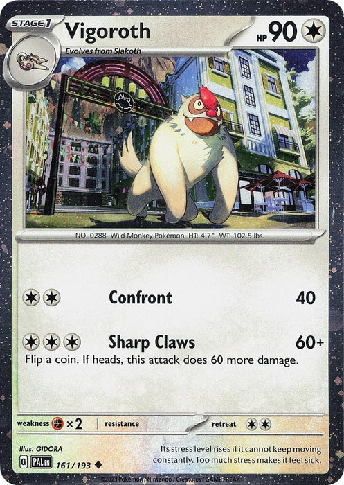 Image for Vigoroth (Cosmos Holo) (161/193) [Miscellaneous Cards & Products] - Pokemon