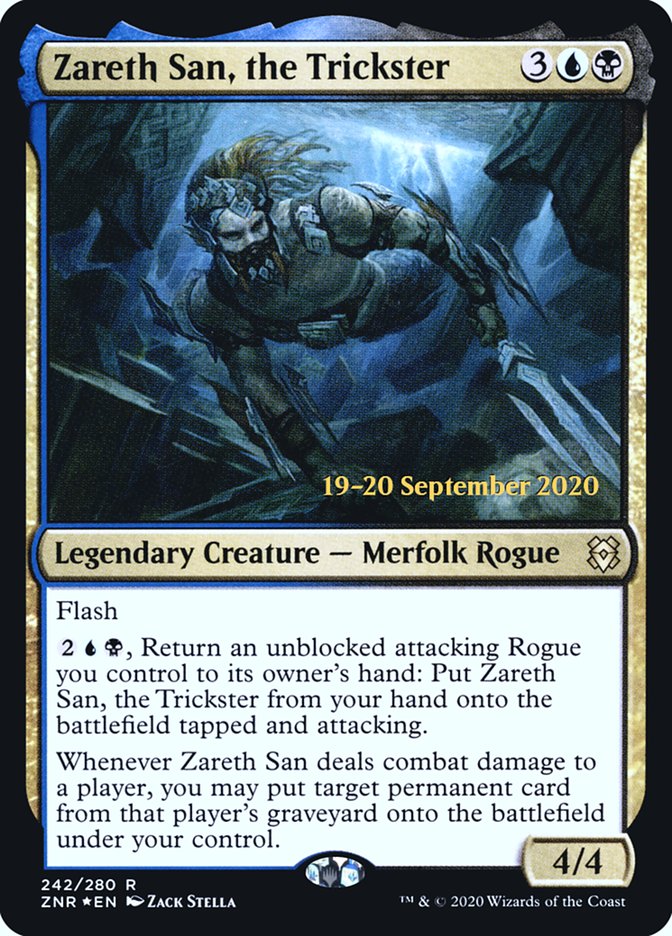 Zareth San, the Trickster (242) [Prerelease Cards]
