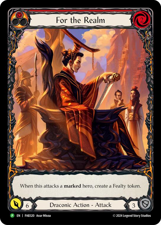 For the Realm - FAB320 (FAB320) [Flesh and Blood: Promo Cards]