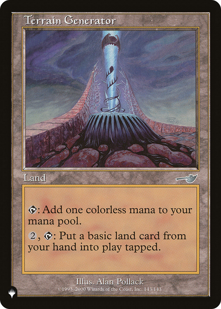 Terrain Generator (143/143) [The List Reprints]