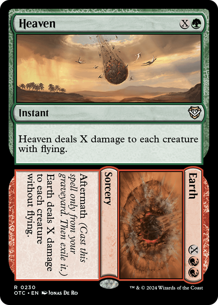 Heaven // Earth (230) [Commander: Outlaws of Thunder Junction]