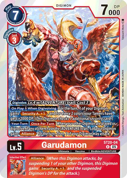 Garudamon (ST20-04 R) [Starter Deck 20: Protector of Light]