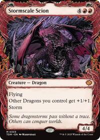 Stormscale Scion (Showcase) [Tarkir: Dragonstorm]