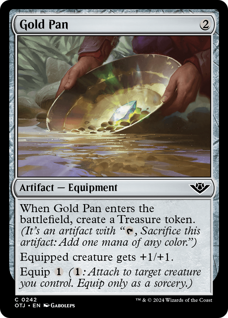 Gold Pan (242) [Outlaws of Thunder Junction]