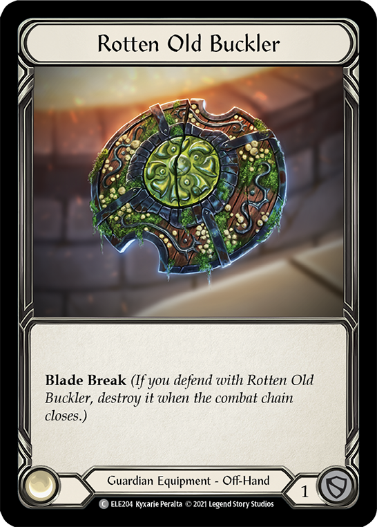 Rotten Old Buckler (ELE204) [Tales of Aria]