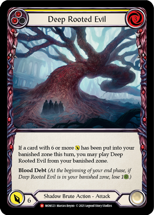 Deep Rooted Evil [MON123] (Monarch)  1st Edition Normal