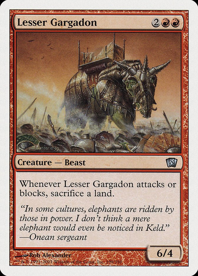 Lesser Gargadon (199) [8th Edition]