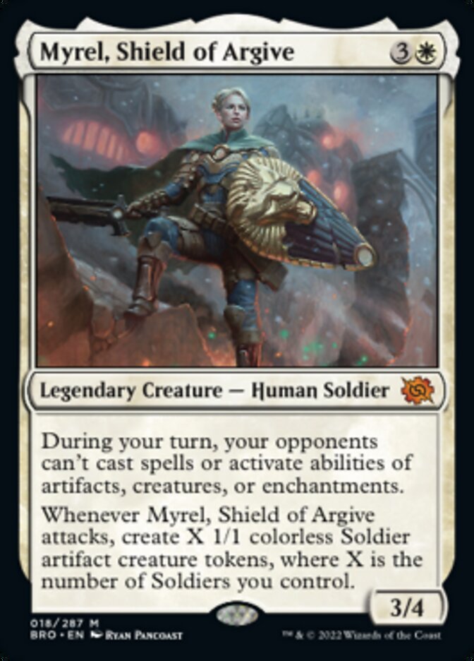 Myrel, Shield of Argive (18) [The Brothers' War]