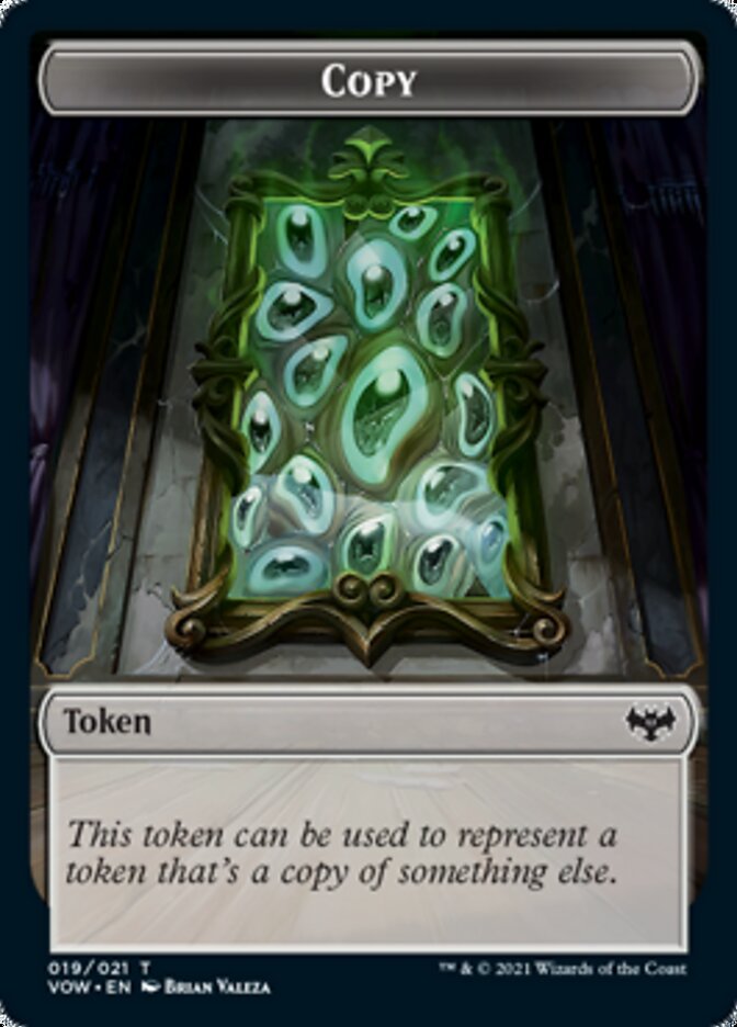 Copy // Boar Double-Sided Token (19 // 12) [Innistrad: Crimson Vow]