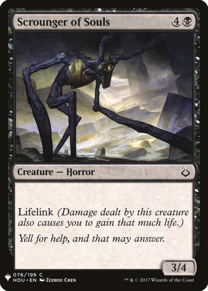 Scrounger of Souls (76) [The List Reprints]