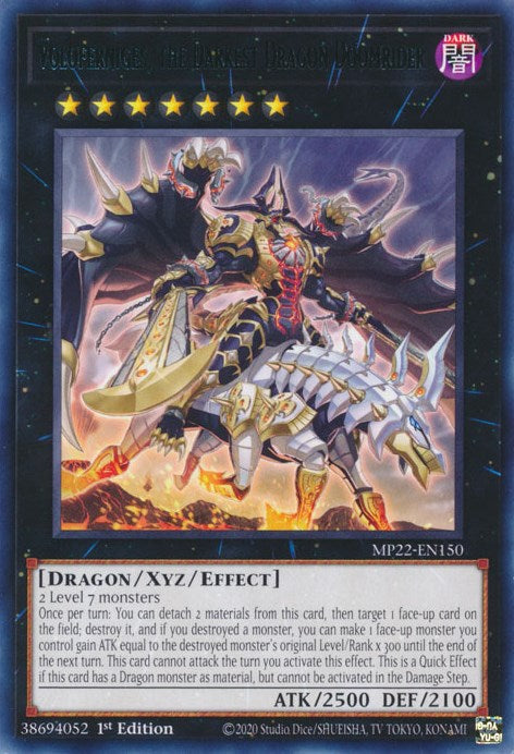 Voloferniges, the Darkest Dragon Doomrider (MP22-EN150) [2022 Tin of the Pharaoh's Gods]