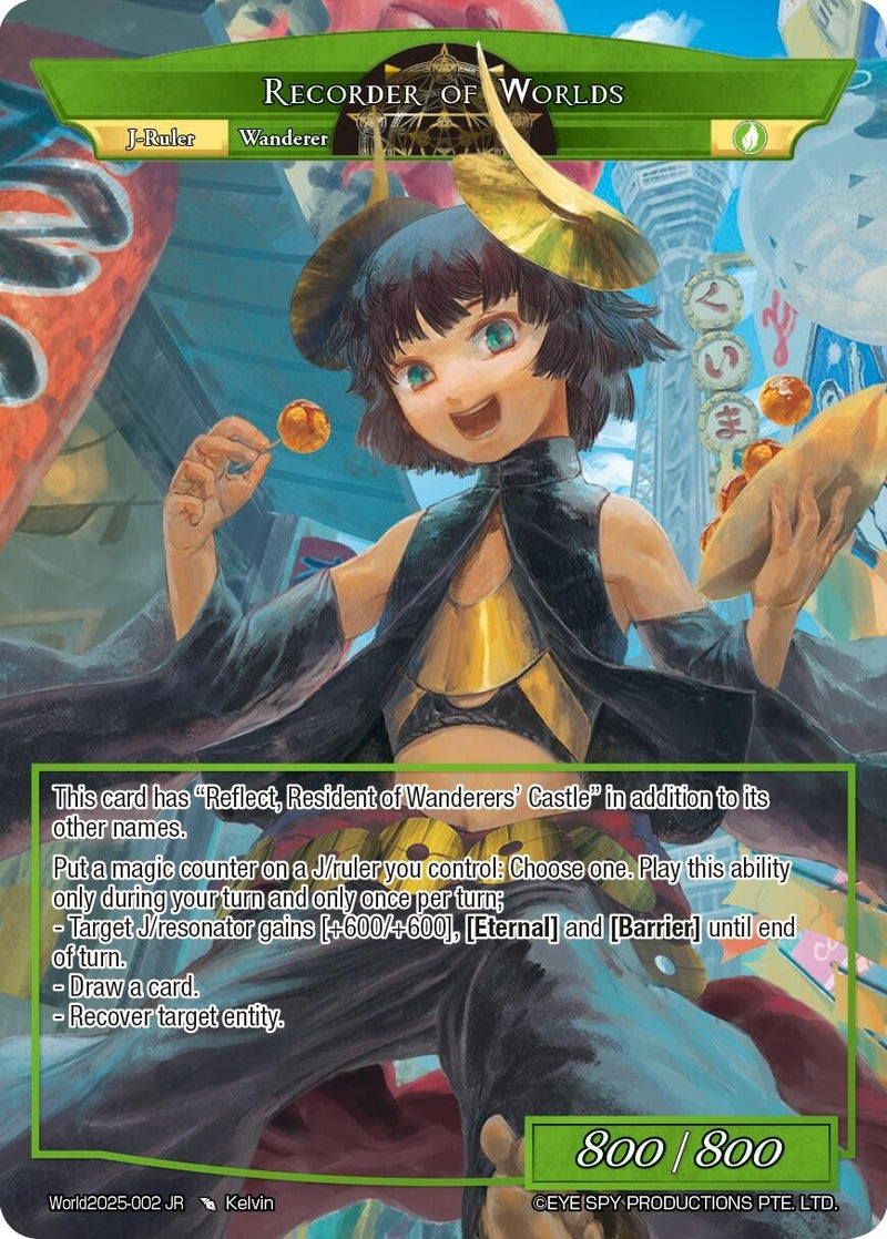 Image for Memory of Worlds // Recorder of Worlds (World2025-002 MR) - Force of Will