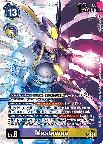 Mastemon (BT-21: Illustration Celebration Pack) (P-187 P) [World Convergence]