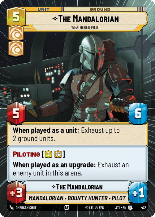 The Mandalorian - Weathered Pilot (Hyperspace) (472) [Jump to Lightspeed]