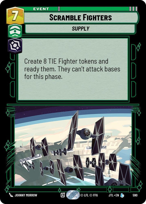 Scramble Fighters (Foil) (590) [Jump to Lightspeed]
