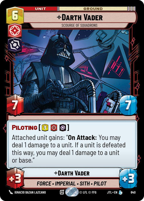 Darth Vader - Scourge of Squadrons (Foil) (640) [Jump to Lightspeed]