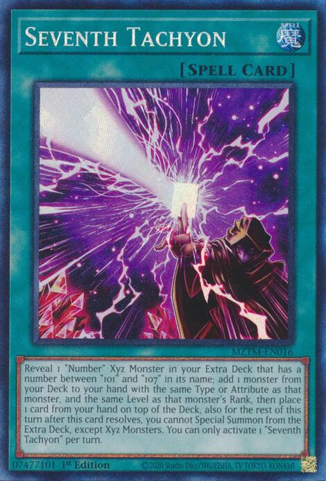 Seventh Tachyon (CR) (MZTM-EN016) [Maze of the Master]