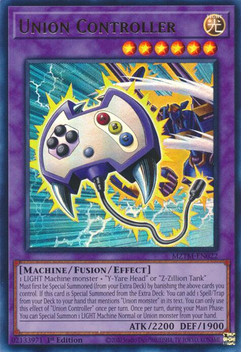 Union Controller (MZTM-EN022) [Maze of the Master]