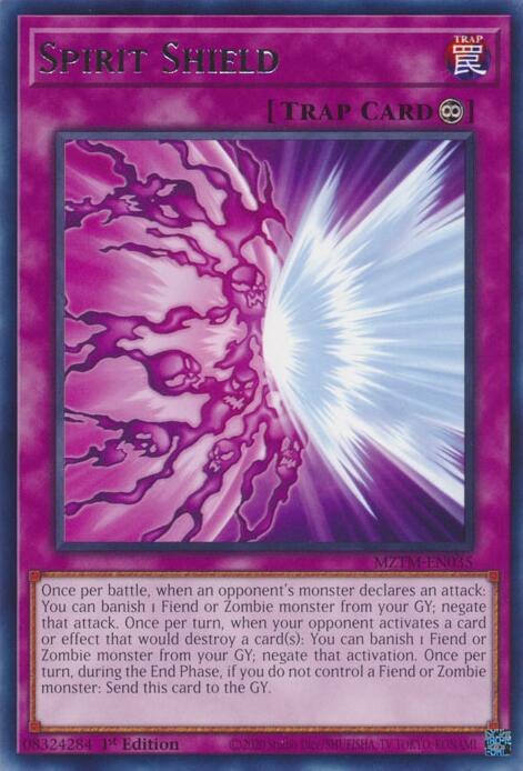Spirit Shield (MZTM-EN035) [Maze of the Master]