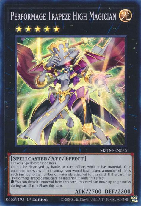 Performage Trapeze High Magician (MZTM-EN055) [Maze of the Master]