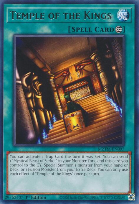 Temple of the Kings (MZTM-EN097) [Maze of the Master]