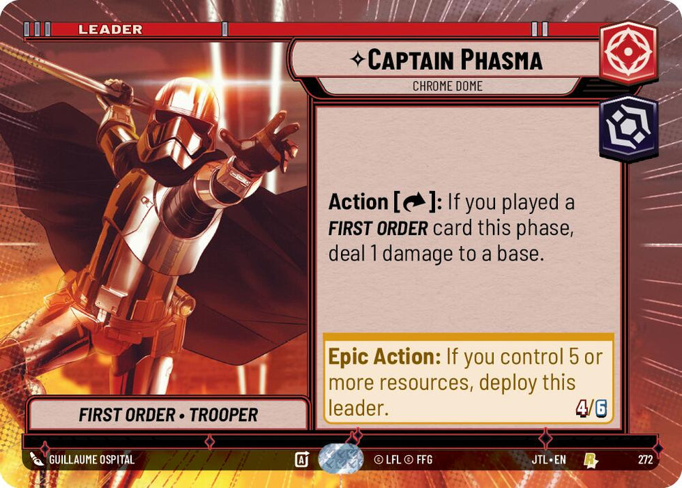 Captain Phasma - Chrome Dome (Hyperspace) (272) [Jump to Lightspeed]
