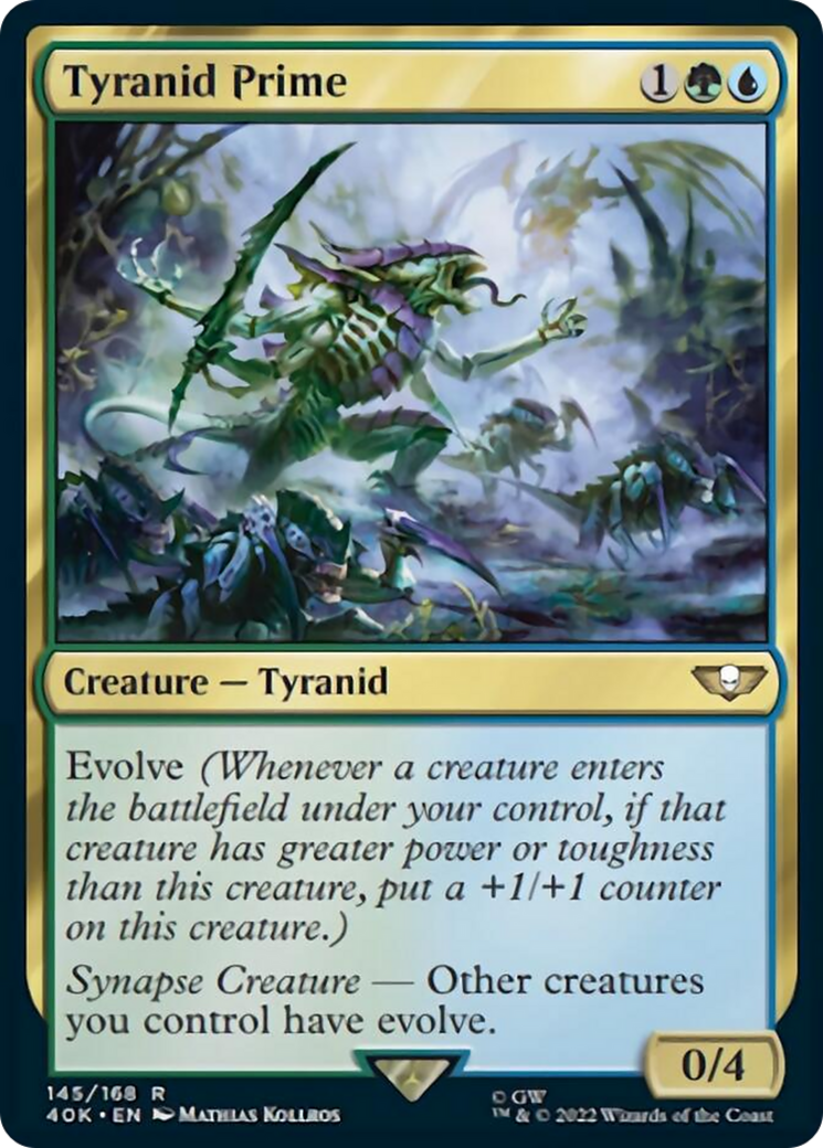 Tyranid Prime (Surge Foil) (145) [Universes Beyond: Warhammer 40,000]