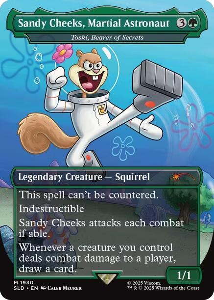 Sandy Cheeks, Martial Astronaut - Toski, Bearer of Secrets (1930) [Secret Lair Drop Series]