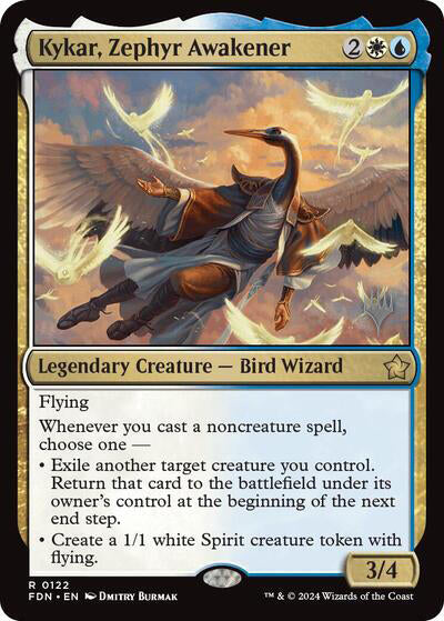 Kykar, Zephyr Awakener (122) [Promo Pack: Aetherdrift]