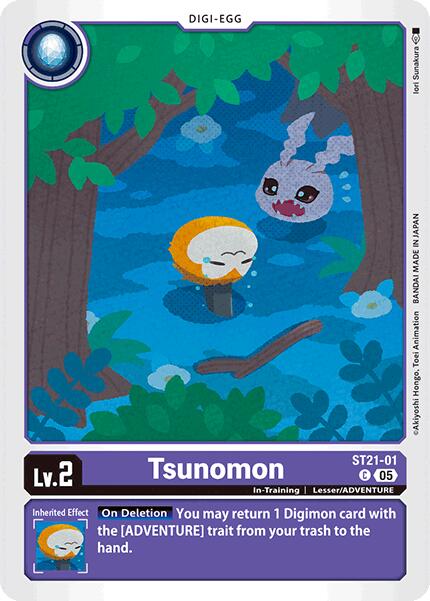 Tsunomon (ST21-01 C) [Starter Deck 21: Hero of Hope]