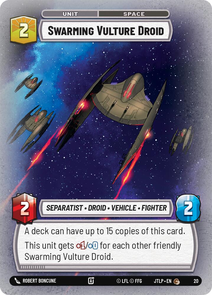 Swarming Vulture Droid (20) [Jump to Lightspeed: Weekly Play Promos]