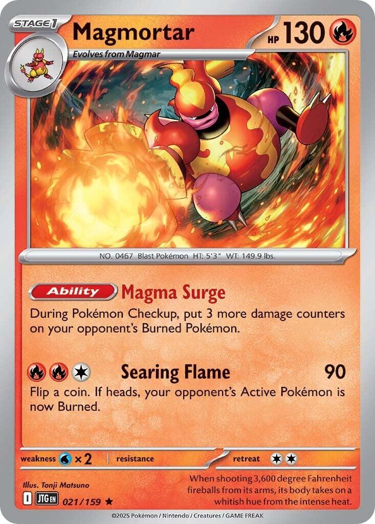 Magmortar (021/159) [SV09: Journey Together]