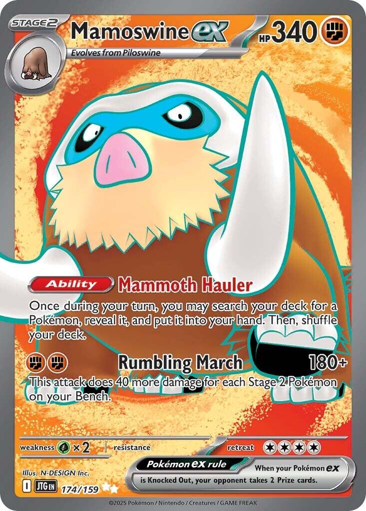 Mamoswine ex (174/159) [SV09: Journey Together]