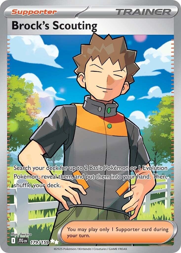 Brock's Scouting (179/159) [SV09: Journey Together]