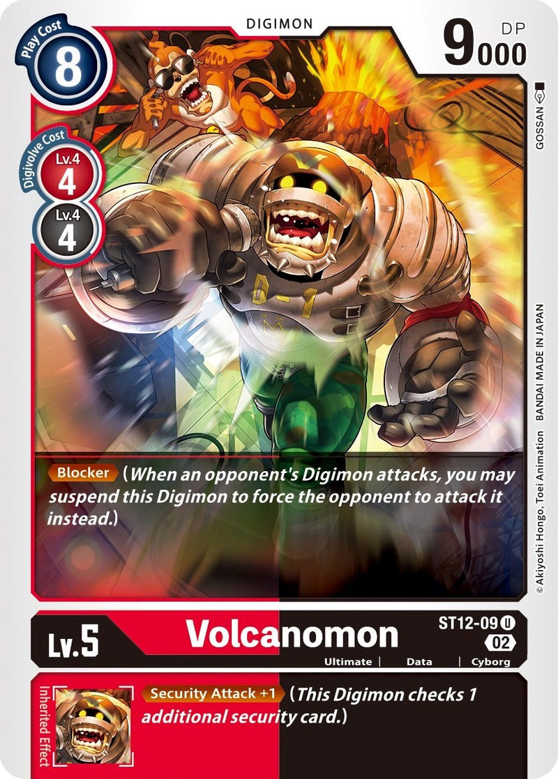 Volcanomon (ST12-09 U) [Starter Deck 12: Jesmon]