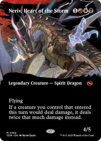 Neriv, Heart of the Storm (Borderless) [Tarkir: Dragonstorm]