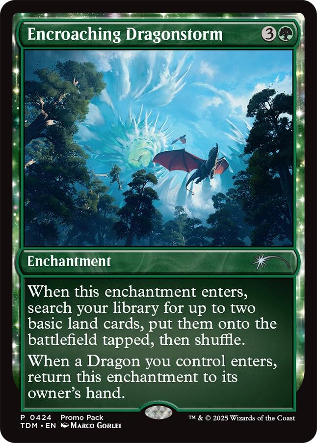 Encroaching Dragonstorm (424) [Promo Pack: Tarkir: Dragonstorm]