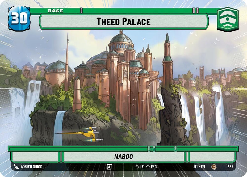 Theed Palace // TIE Fighter (Hyperspace) (285 // T05) [Jump to Lightspeed]