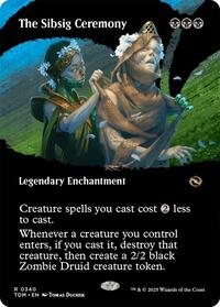 The Sibsig Ceremony (Borderless) [Tarkir: Dragonstorm]