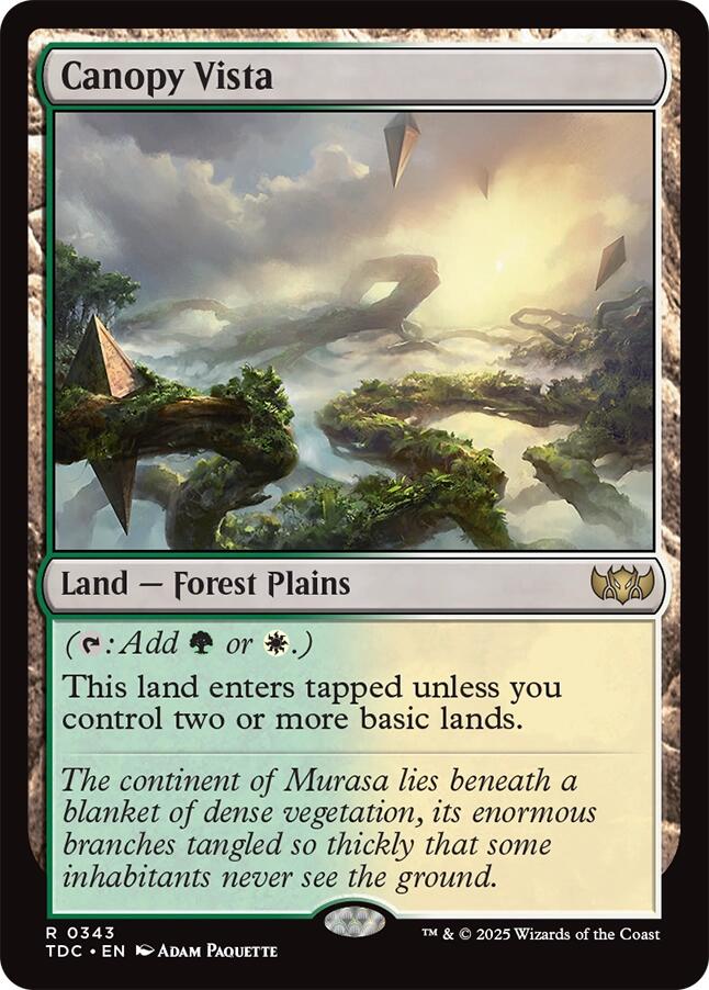 Canopy Vista (343) [Commander: Tarkir: Dragonstorm]