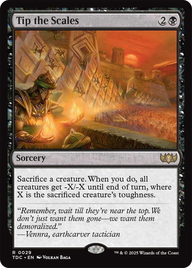 Tip the Scales (29) [Commander: Tarkir: Dragonstorm]
