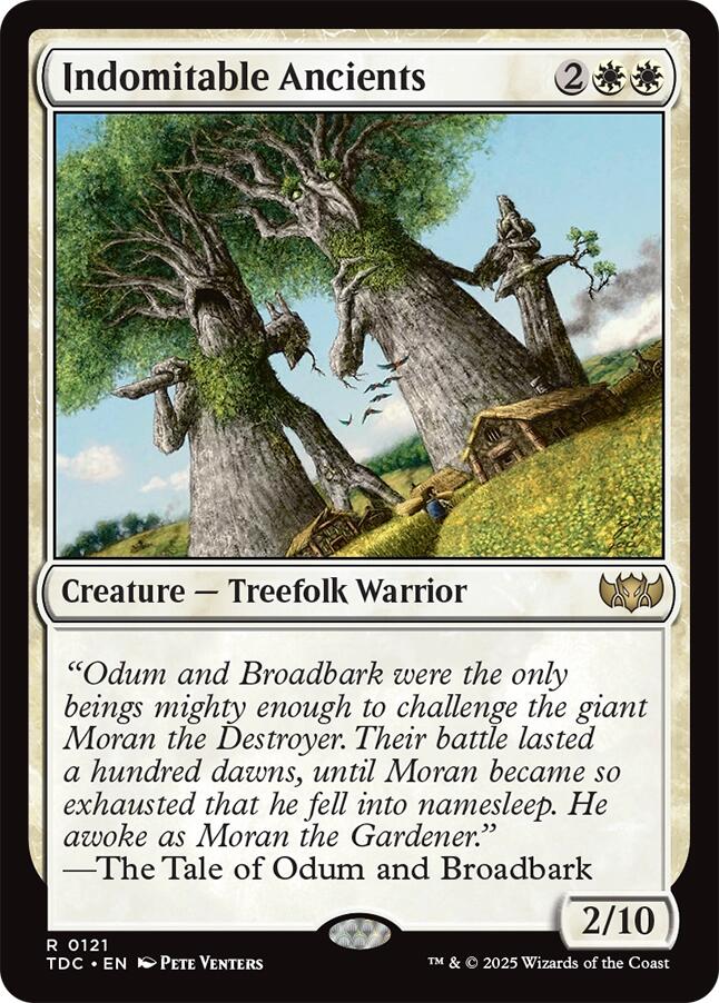Indomitable Ancients (121) [Commander: Tarkir: Dragonstorm]