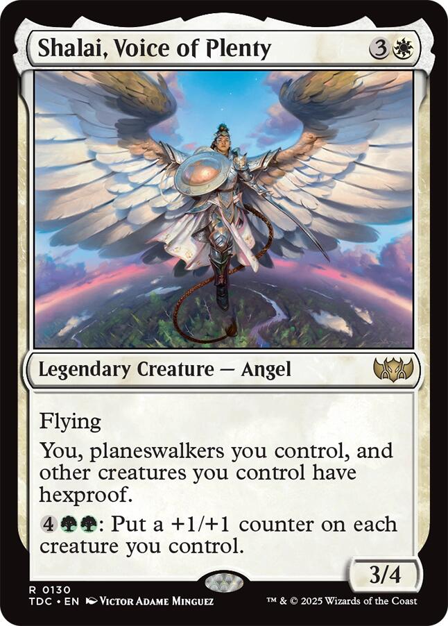 Shalai, Voice of Plenty (130) [Commander: Tarkir: Dragonstorm]
