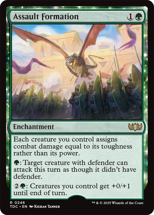 Assault Formation (246) [Commander: Tarkir: Dragonstorm]