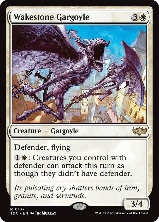 Wakestone Gargoyle (137) [Commander: Tarkir: Dragonstorm]