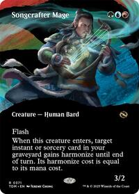 Songcrafter Mage (Borderless) [Tarkir: Dragonstorm]