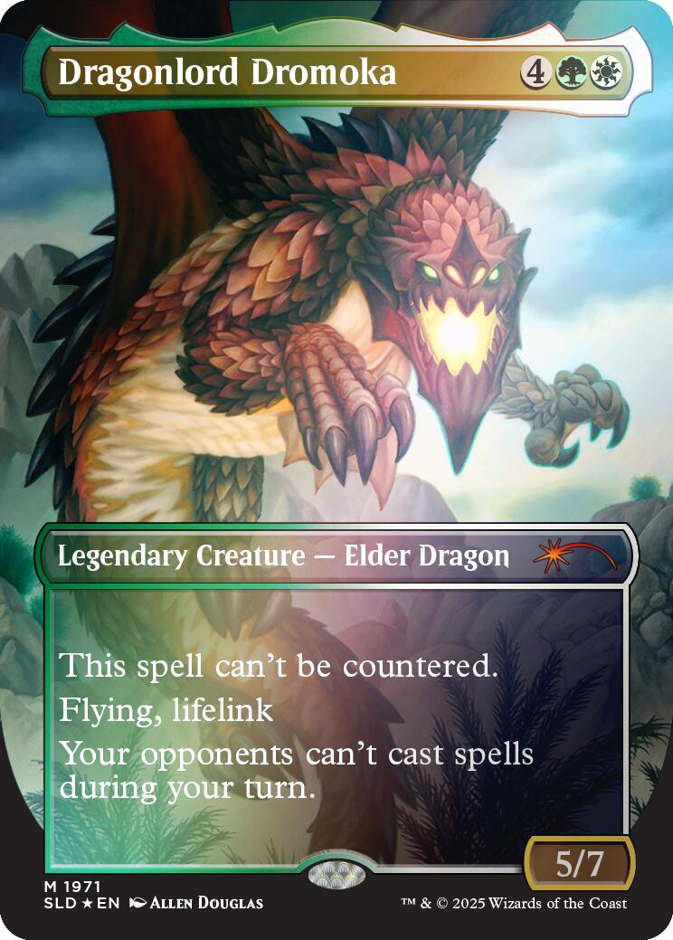 Dragonlord Dromoka (Rainbow Foil) (1971) [Secret Lair Drop Series]