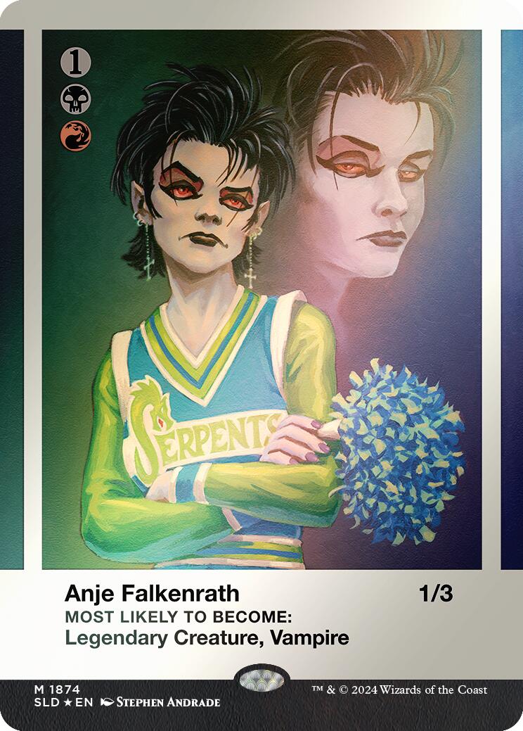 Anje Falkenrath (Rainbow Foil) (1874) [Secret Lair Drop Series]
